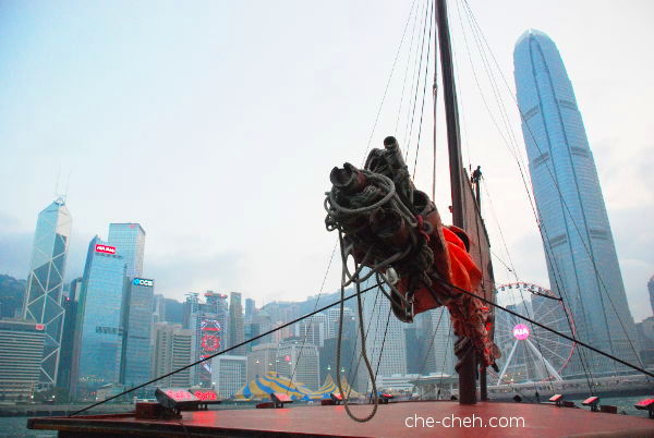 Awesome Views On Board The Junk Ship - Duk Ling @ Hong Kong